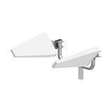 HALO&SON | 4G LTE Multi Band MIMO Antenne im SET | 700-2700Mhz | Gain 20dBi | 10m Kabel 6,1mm | 2 Adapter | Außenantenne kompatibel mit 4G LTE Router von AVM,TP-Link,Huawei,ZTE [CoFlex3200 10m CF2700]