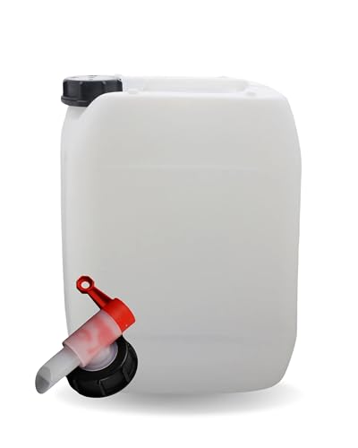 S-Pro Wasserkanister Trinkwasser mit Hahn, Lebensmittelecht 10l