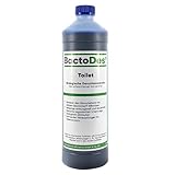 BactoDes Toilet Sanitärflüssigkeit für Campingtoilette 1 Liter, Geruchsneutralisierer, zersetzt Fäkalien, Sanitär-Reiniger für Chemie-Toilette