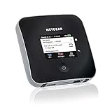 NETGEAR Mobiler WLAN Router mit SIM Karte | 4G LTE | bis 2000 MBit/s Download-Speed | Hotspot für 20 Geräte | LTE Cat20 | für jede SIM-Karte freigeschaltet | Nighthawk MR2100