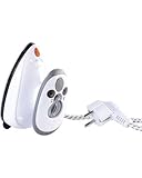 Sichler Haushaltsgeräte Mini Bügeleisen: Kompaktes Dampfbügeleisen für Reise & Urlaub, 110 & 230 Volt (Bügeleisen Urlaub, Reise Bügeln, Sichler v 120 v)