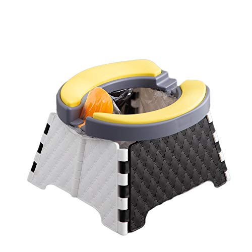 Toilettensitz Kinder, Faltbar Campingtoilette Töpfchen