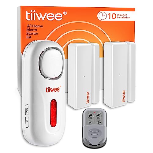 tiiwee Alarmanlage mit lauter 120dB Sirene