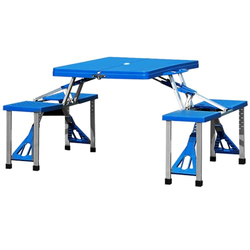 Deuba Alu Campingtisch Koffertisch Klappbar