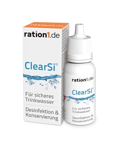 ration1 ClearSi® - 120 Liter Wasser desinfizieren & konservieren