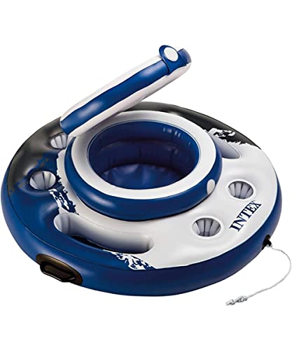 Intex Mega Chill Kühlbox - Aufblasbarer Schwimmring - Ø 89 cm