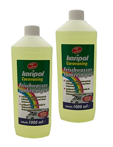 2 x 1000 ml Frischwassertankreiniger, Wassertank, Frischwasser