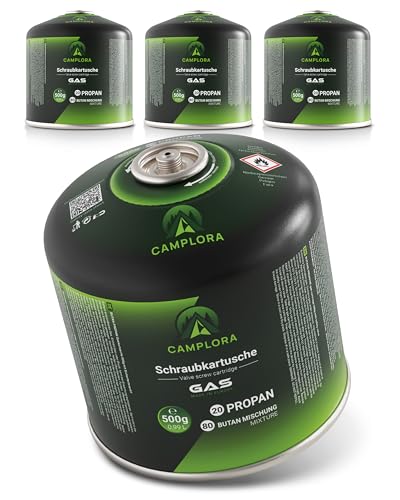 4x 500g Butan Schraubkartusche