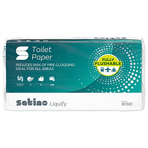 Wepa Liquify Camping Toilettenpapier Selbstauflösend 2-lagig