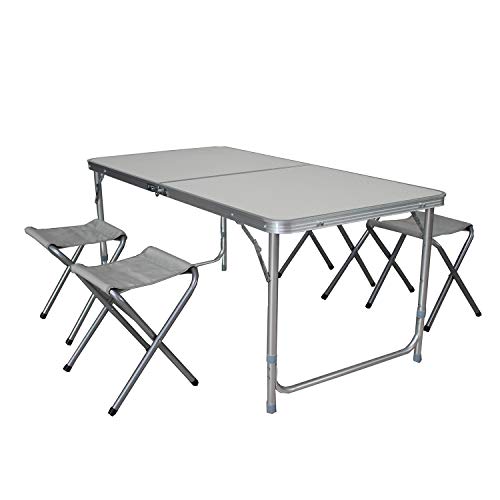 Mojawo 5tlg. Campingmöbel Set Aluminium Outdoor Camping