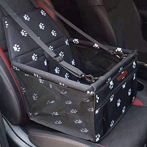 SWIHELP Hundesitz für Auto Rücksitz für kleine bis mittlere Hunde