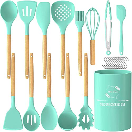AIKKIL Küchen-Kochutensilien-Set, 15-teilig