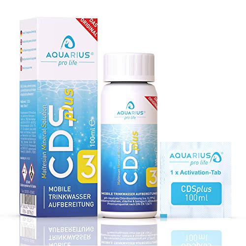 AQUARIUS pro life ® - CDSplus 100 ml - patentierte Chlordioxid Lösung