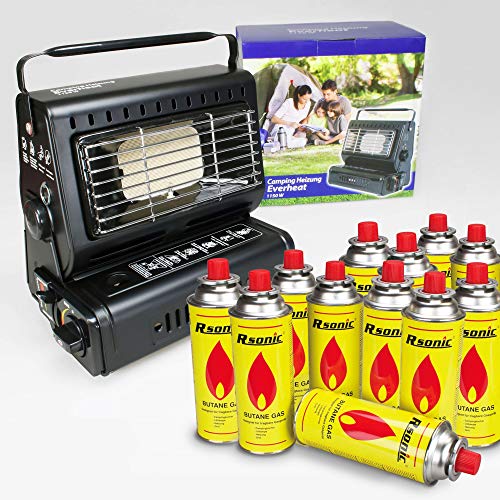 Angel Domäne Butangas Camping Heizung Everheat 1150W