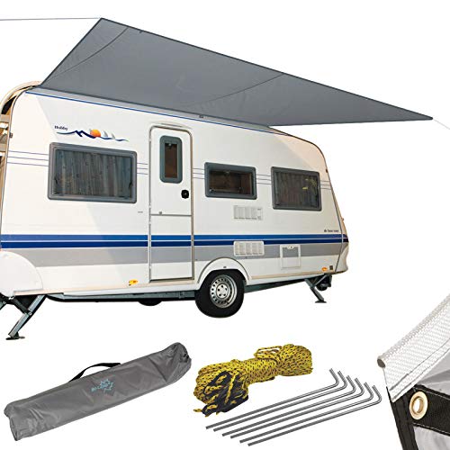 Bo-Camp Caravan Markise Wohnwagen Sonnensegel Wohnmobil