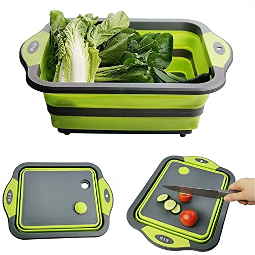 D L D Collapsible Cutting Board Salatschüssel